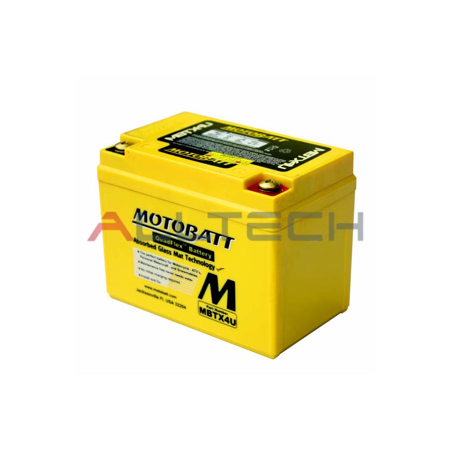 MotoBatt Bet & Win 125 2006 High Quality Motobatt Battery 